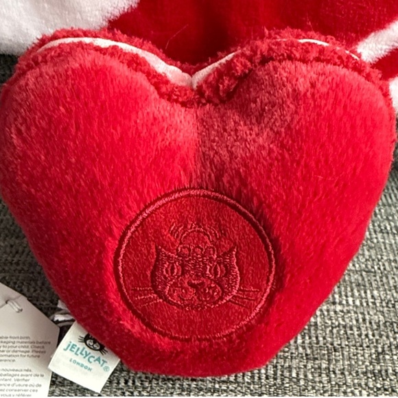 Jellycat Arlette Red Heart Stuffed Animal - Picture 5 of 16
